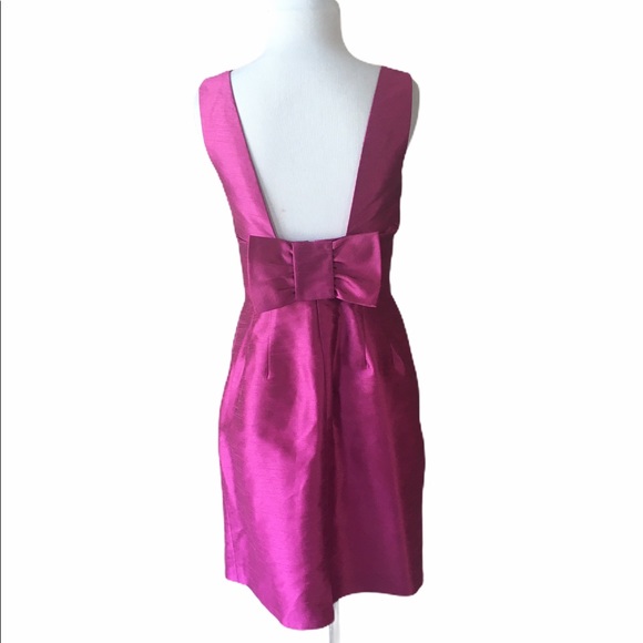 Alfred Sung Fuchsia Pink Fit & Flare Dress - Picture 5 of 7